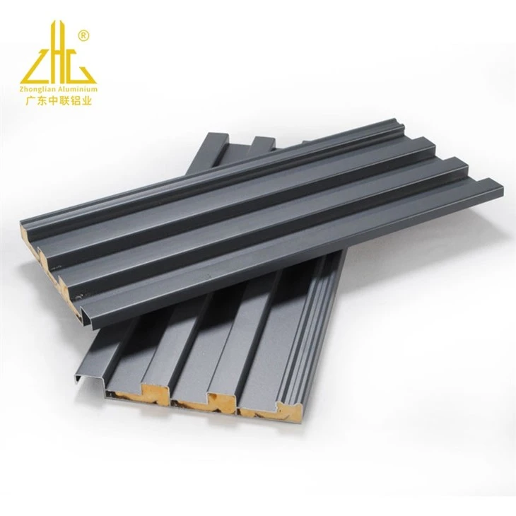 Aluminum Extrusion 6063 Powder Coating Aluminum Tile Roof Profile