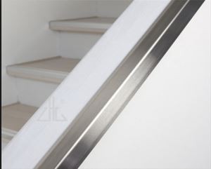 תעלת זווית אלומיניום מראה מלוטשת בהירה