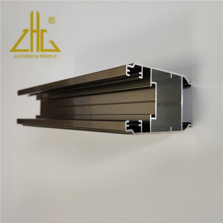 Aluminium Sliding Door Matt Bronze